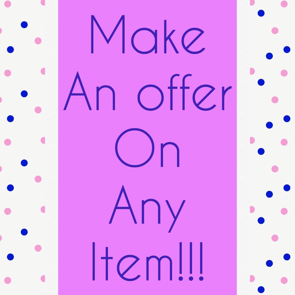 Open to offers!